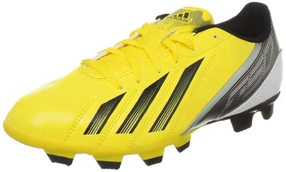 Мужская футбольная обувь adidas Performance F5 TRX FG G65423, Herren Fußballschuhe, Gelb (VIVID YELLOW S13/BLACK 1/GREEN ZEST S13), EU 42 (UK 8)