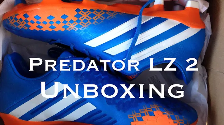 Predator LZ 2 TRX FG - Pride Blue/Running White/Orange Unboxing