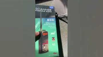 Unboxing of my 2nd Whistler scanner on 4/13/22