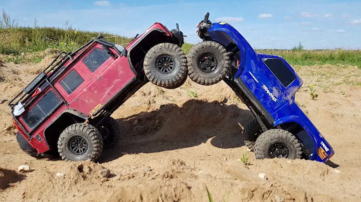 Сравнительный тест-драйв ... Traxxas TRX-4 против TRX4 sport.