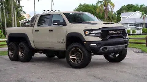 Introducing The Apocalypse Warlord 6X6 850HP Finished in Sandstorm Kevlar