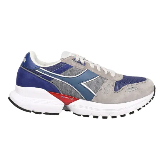 Diadora Titan Trx Nubuck Lace Up Mens Blue, Grey Sneakers Casual Shoes 177752-7-4