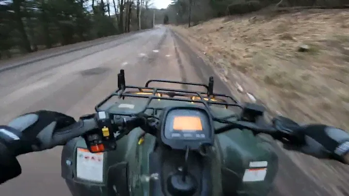 First Ride of a Honda Rancher 350 Electric Shift!!!