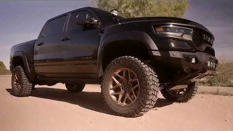 Fuel Off-Road Flux - 18x9 - Platinum Bronze - Dodge Ram TRX