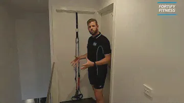 How to setup suspension trainer door anchor