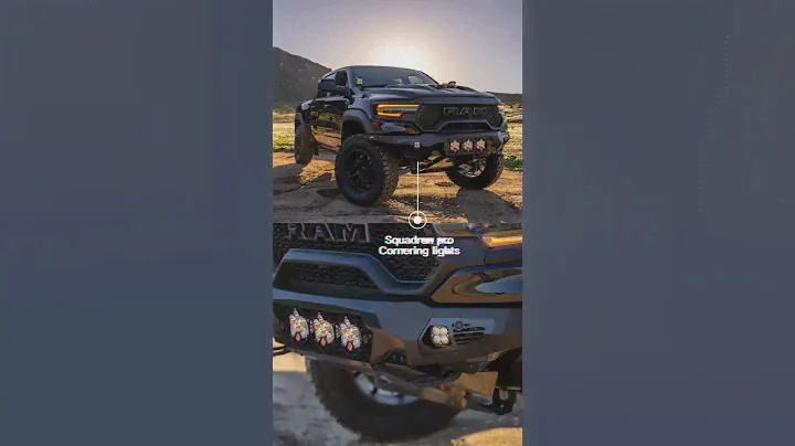 The 2022 #ram 1500 TRX, a 740HP Power House on Wheels 💨