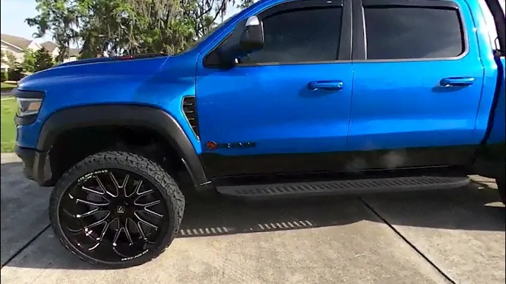 2021 Ram TRX with 26 inch wheels and 35 inch tires