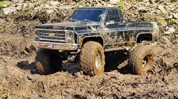 Лифтованный Chevrolet K10 Cheyenne! ... Обзор на Traxxas TRX-4 High Trail Edition 4x4