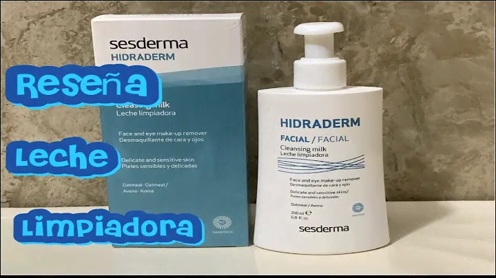 RESEÑA DE LECHE LIMPIADORA  SESDERMA HIDRADERM  ❓ DE VERDAD FUNCIONA ❓ 🤔 VALE LA PENA COMPRARLA