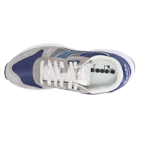Diadora Titan Trx Nubuck Lace Up Mens Blue, Grey Sneakers Casual Shoes 177752-7-2