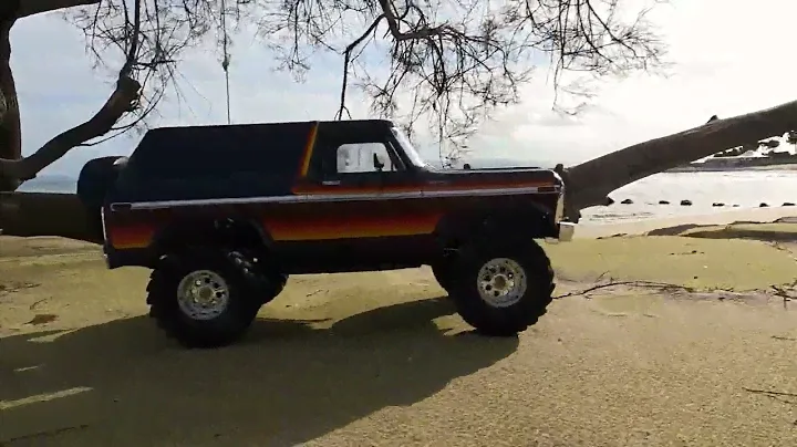 Body Traxxas Ford Bronco Ranger XLT 1979  Scale 1/10  My favorite