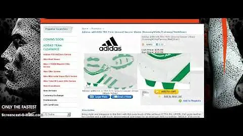 Adidas adiNOVA TRX Firm Ground Soccer Shoes (RunningWhite/Fa