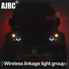 🛍 Беспроводные ходовые огни TRAXXAS TRX-4 Defender с Bluetooth, фарыдневные ходовые огниповоротные огнифонари заднего хода