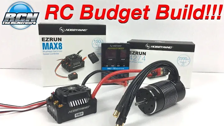 RC Budget Build 2 - HOBBYWING EZRun Max8 Combo 1/8th - Unboxing